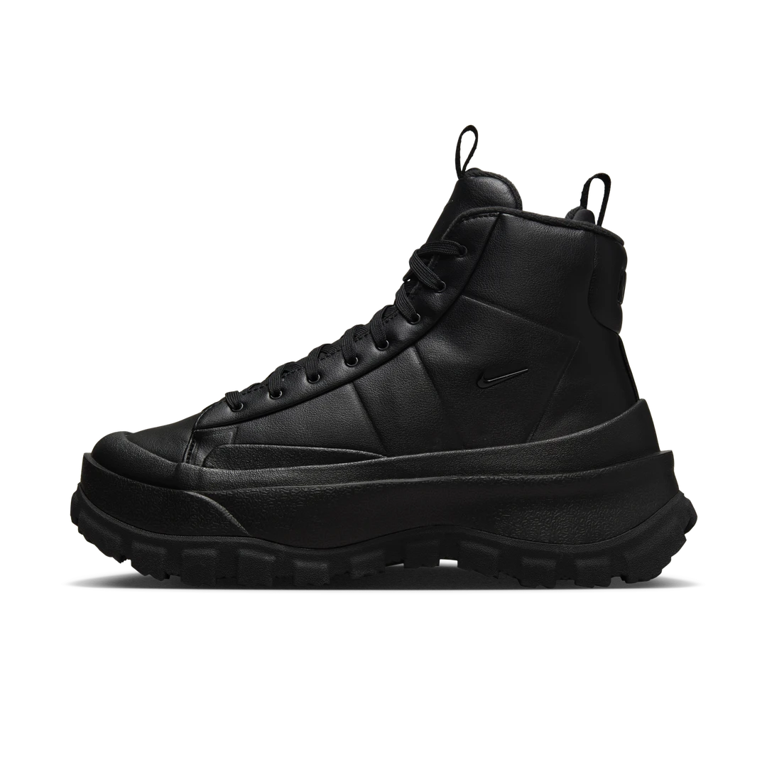 Nike耐克女子BLAZER ROAM MID 黑色冬季运动厚底雪地靴FQ9065-002