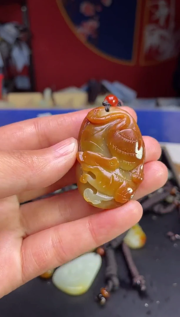 颈饰未镶嵌和田玉123