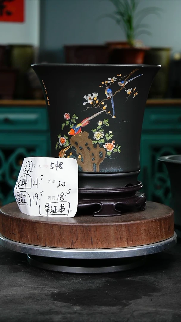 紫砂花盆548+s紫砂花盆