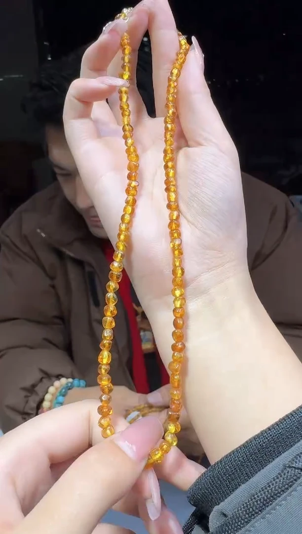 【闪购商品】琥珀颈饰未镶嵌多样性发一件 483