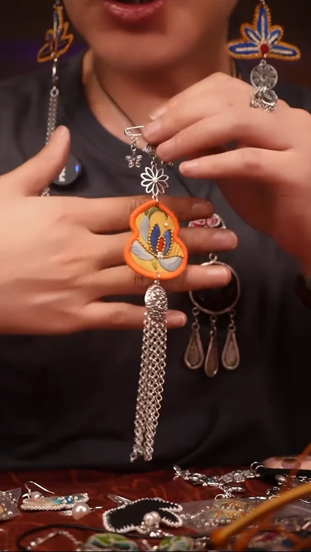 刺绣007  高吉文创  直播老绣