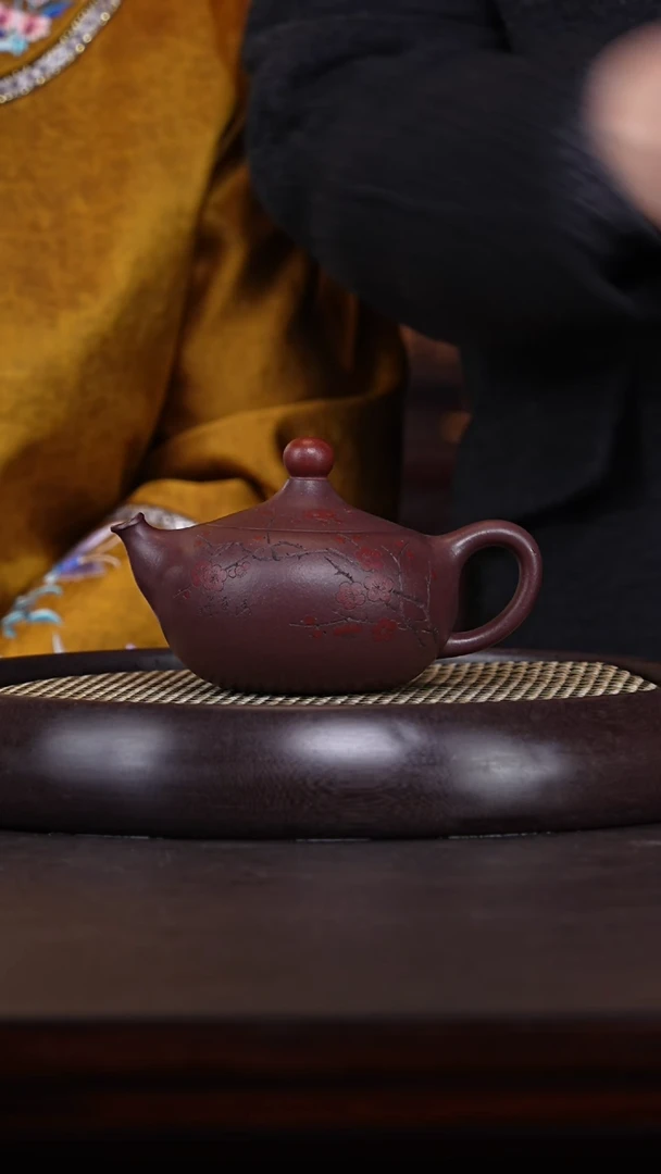 【闪购商品】紫砂茶壶夏文芸29-82   鸿运当头中号