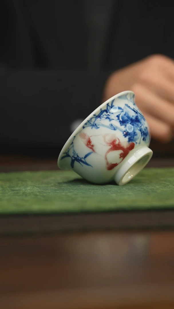 【闪购商品】杯柴窑青花破价福利