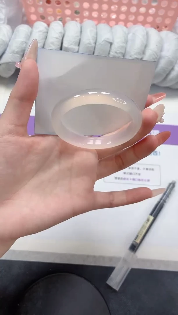 石英质玉手镯未镶嵌102-荔枝51.5