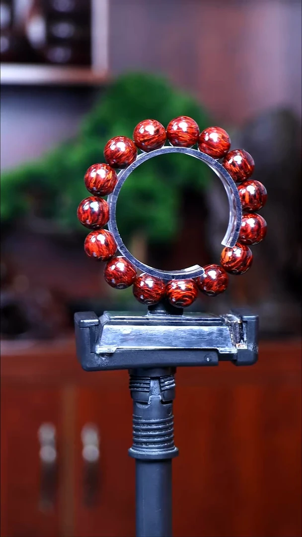 降真香手串/手链木*夕海南红降1.5手串