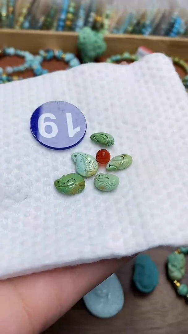 【闪购商品】玛瑙/玉髓珠子未镶嵌19