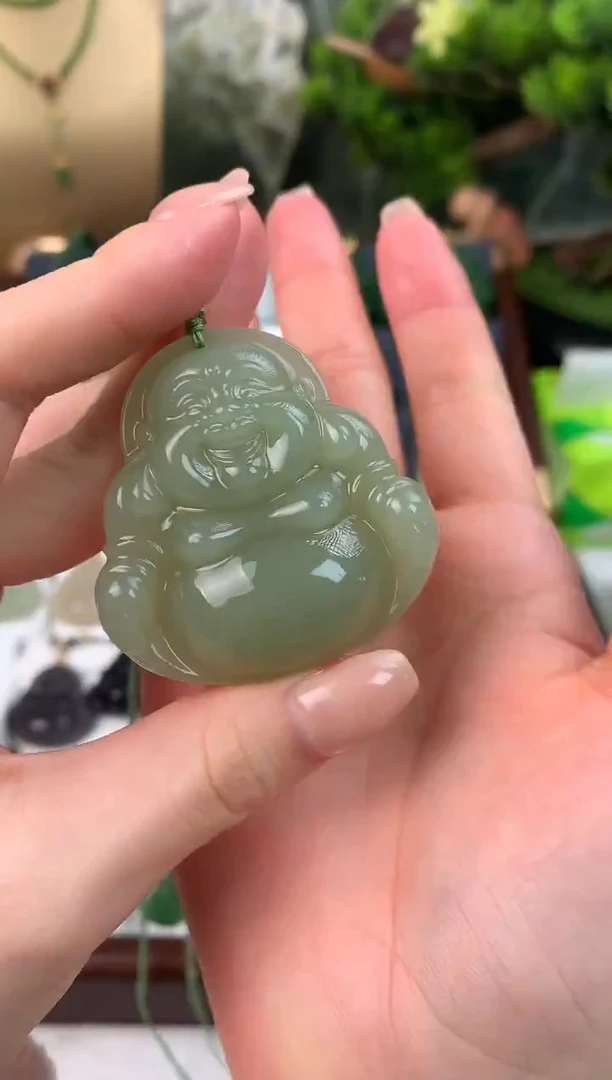 颈饰未镶嵌和田玉吊坠45mm左右