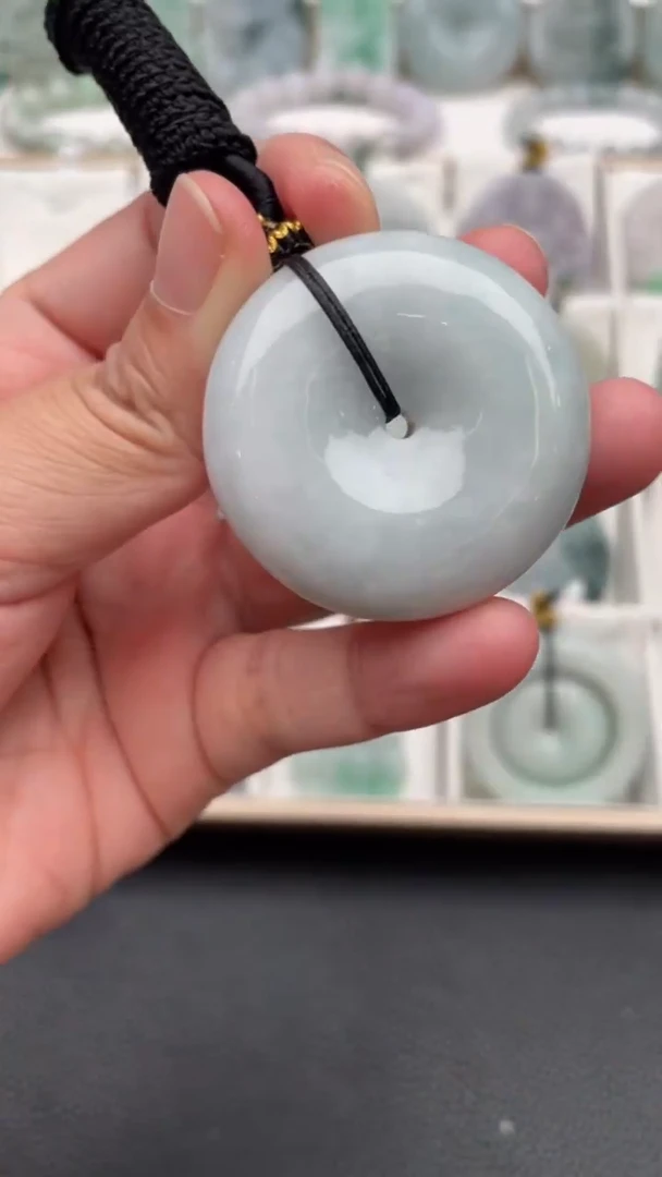 颈饰未镶嵌翡翠天然缅甸翡翠A货54