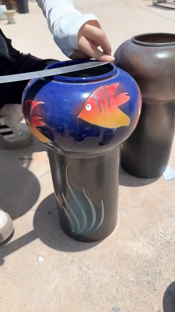 景德镇高温陶瓷花盆