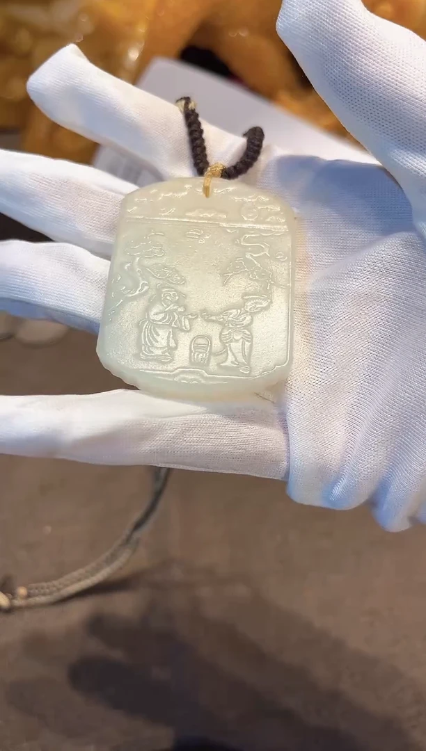 和田玉未镶嵌摆件z097