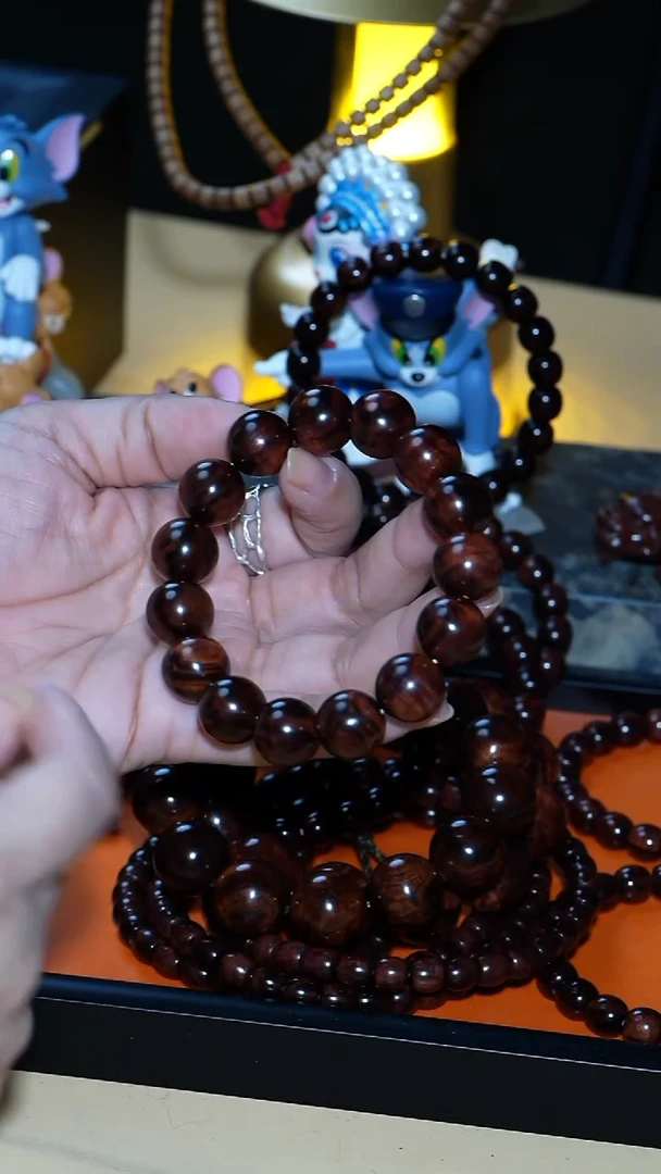 手串/手链黄花梨/降香黄檀【MOYU】海南黄花梨 1.5 文玩潮款手串