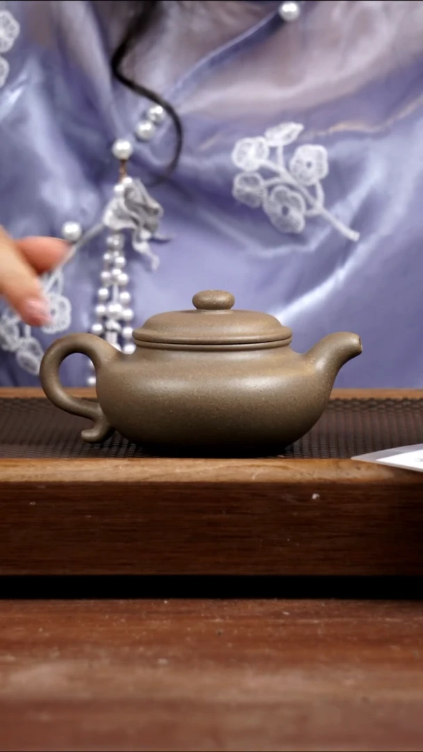 茶壶紫砂青降仿古270CC