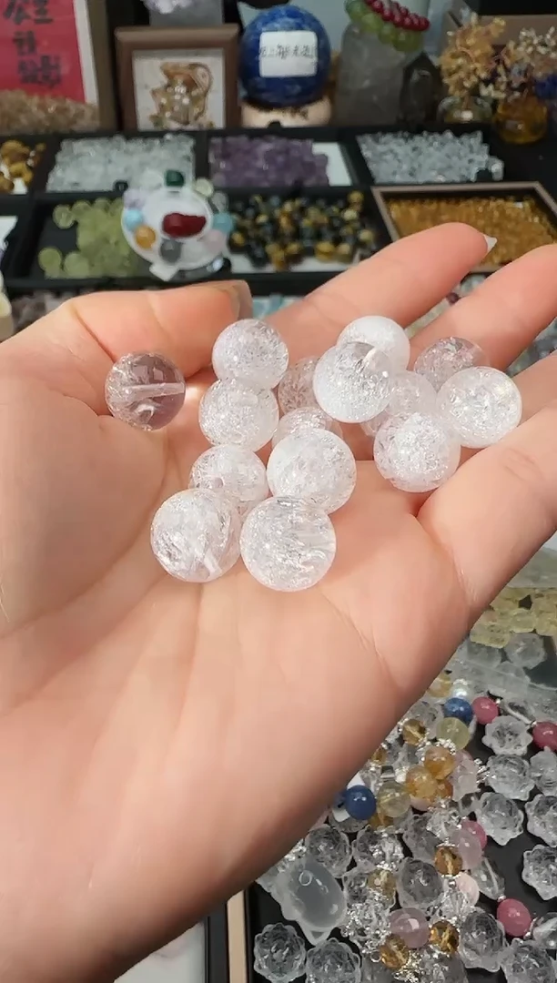 未镶嵌颈饰水晶21a多样性发其一/7.1/1个