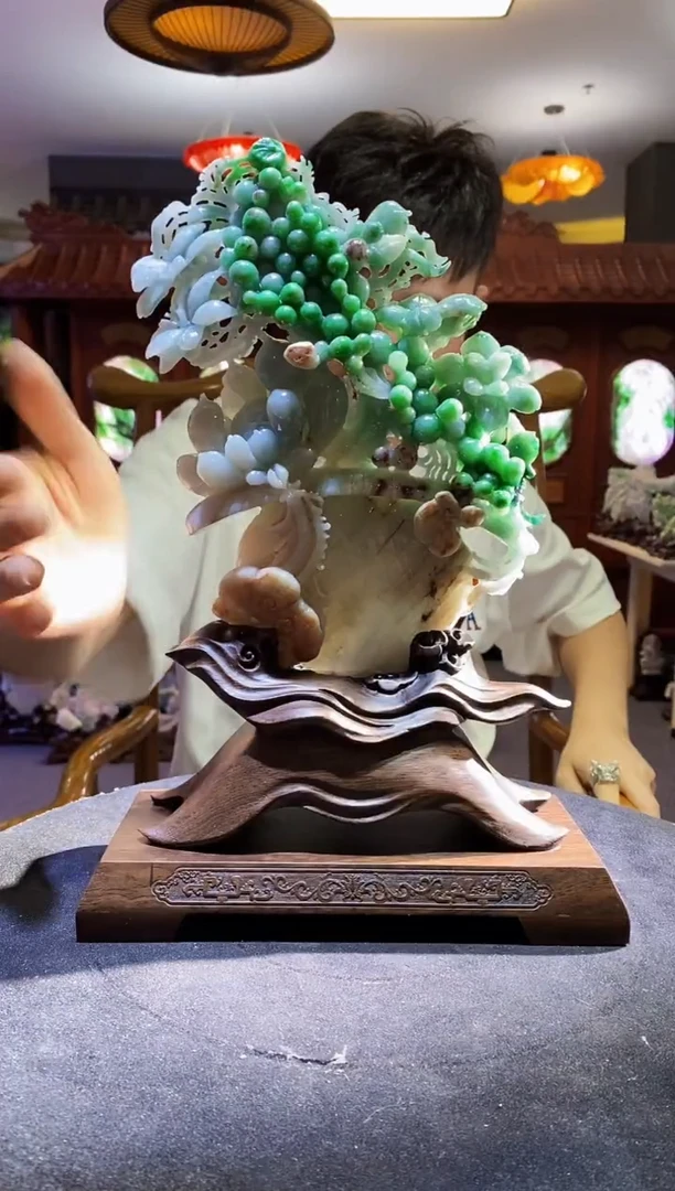 定制翡翠未镶嵌03/0720/W/花