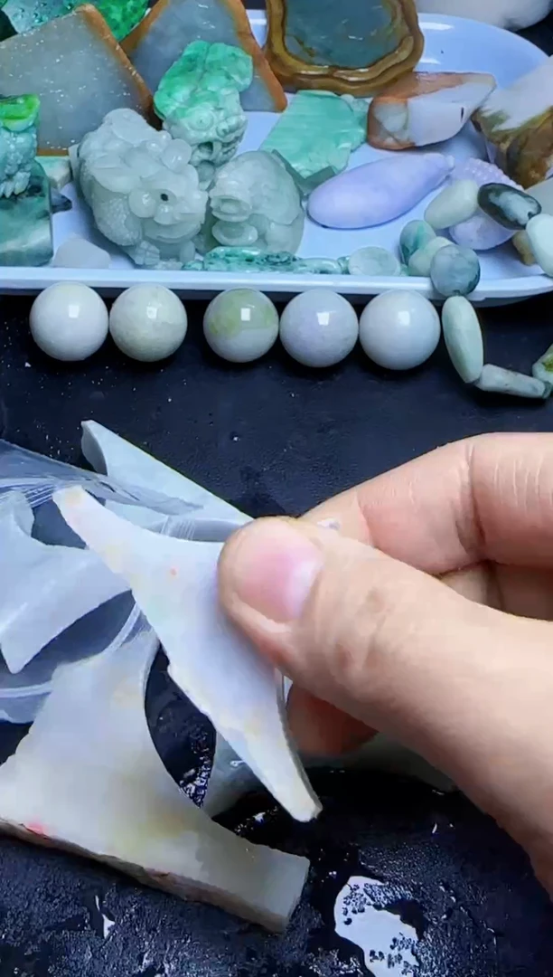 颈饰未镶嵌翡翠14