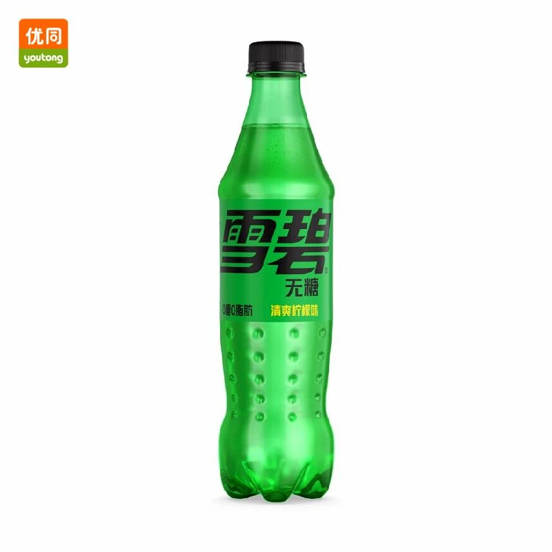 雪碧 无糖清爽柠檬味汽水500ml/瓶