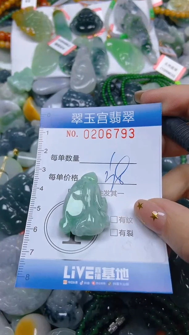 颈饰未镶嵌翡翠闪购C0206793
