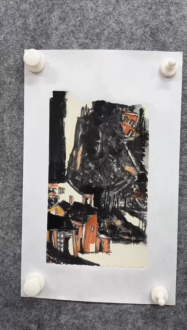 国画ST-JZP老师绘画作品