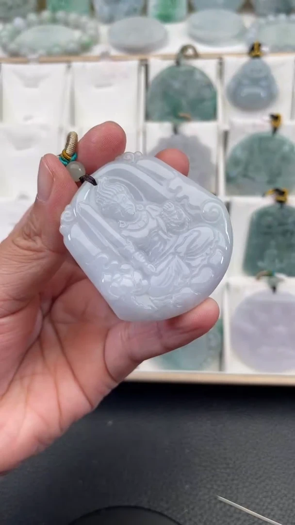 颈饰未镶嵌翡翠天然缅甸翡翠A货514