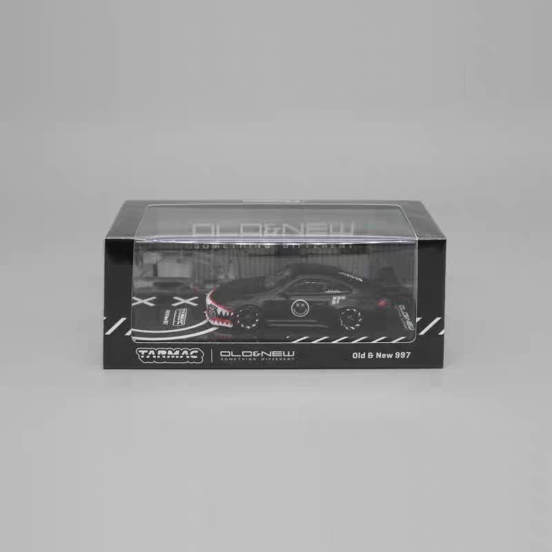 [猫兜]TarmacWorks1:64 Old & New 997 Matte Black啞黑 合金车模