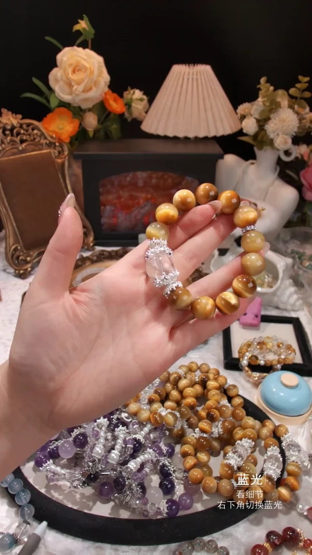 【闪购商品】木变石（虎睛石）手链未镶嵌060多样性发货 发其一