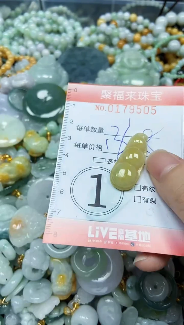 翡翠未镶嵌颈饰闪购0179505