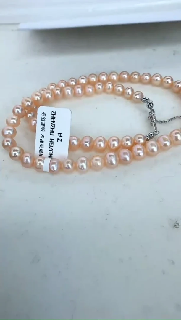 【闪购商品】淡水珍珠颈饰银S925镶嵌项链