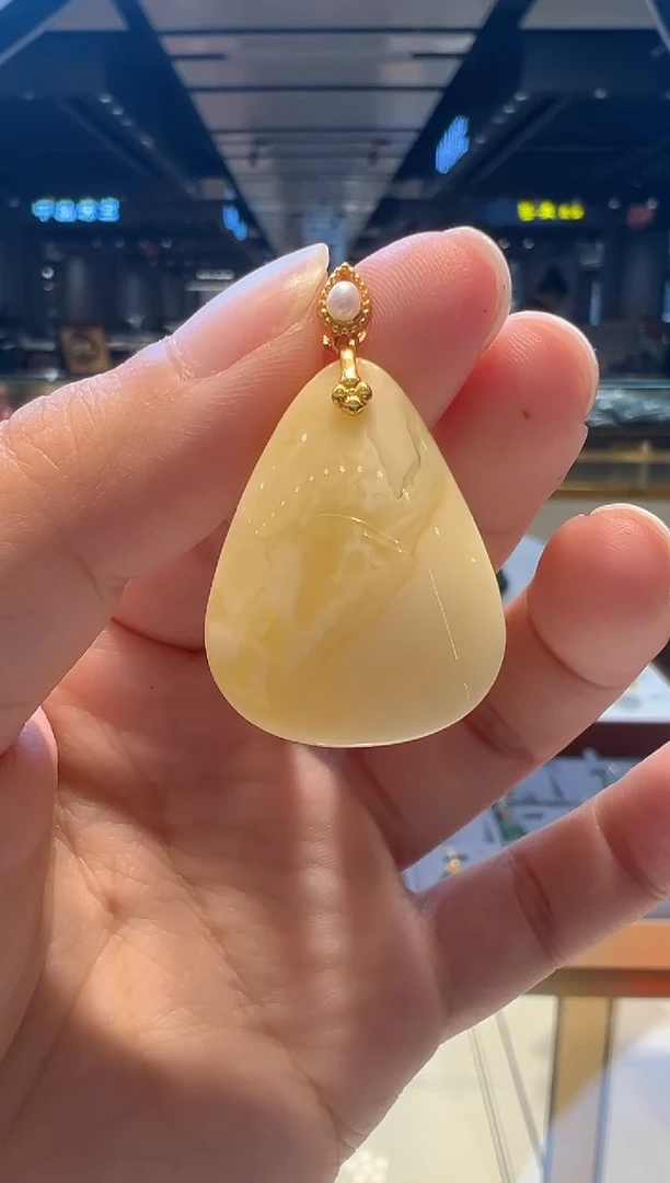 【闪购商品】蜜蜡颈饰银S925镶嵌22/////////