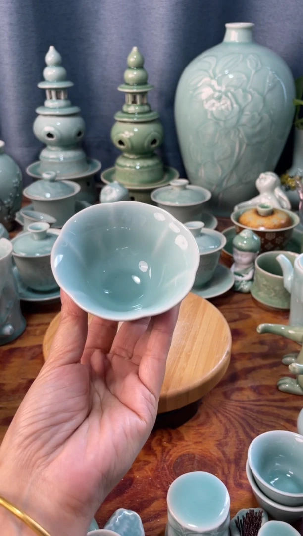 微瑕特价青瓷 慧语瓷坊