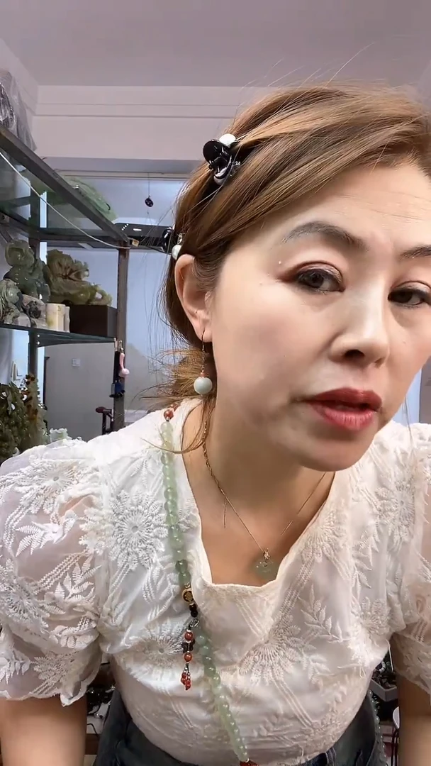 【闪购商品】岫玉耳坠银S925镶嵌多样性发货其中之一