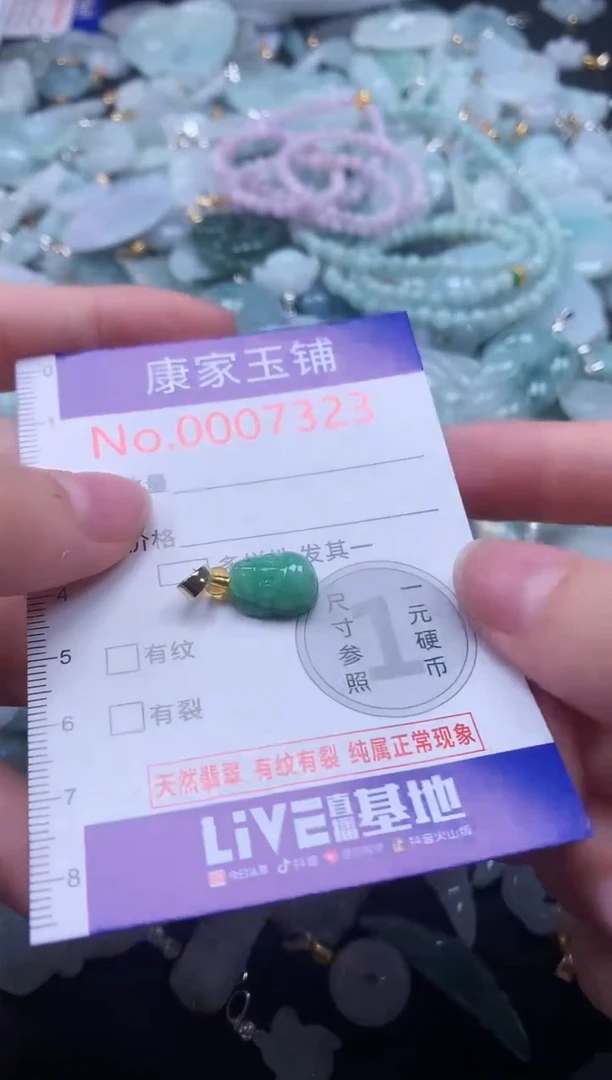 颈饰未镶嵌翡翠7323