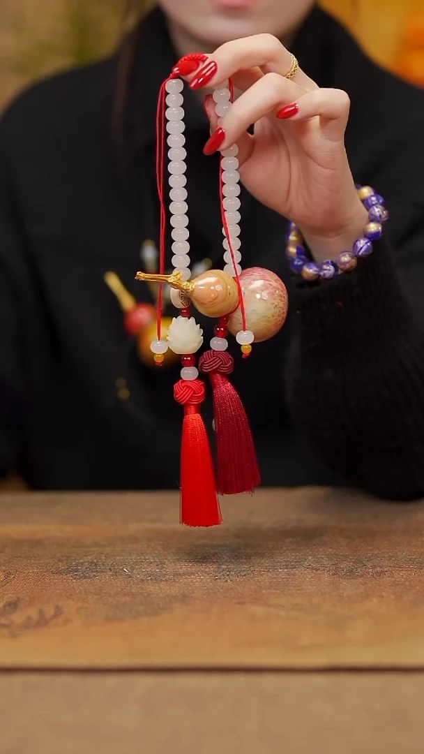 【闪购商品】328宴禾堂大漆 车挂葫芦99