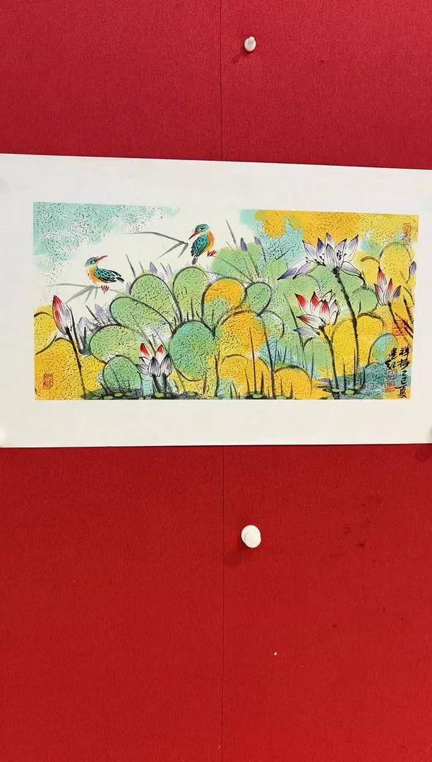 国画铭洺圣东方艺术/朱建红/国画