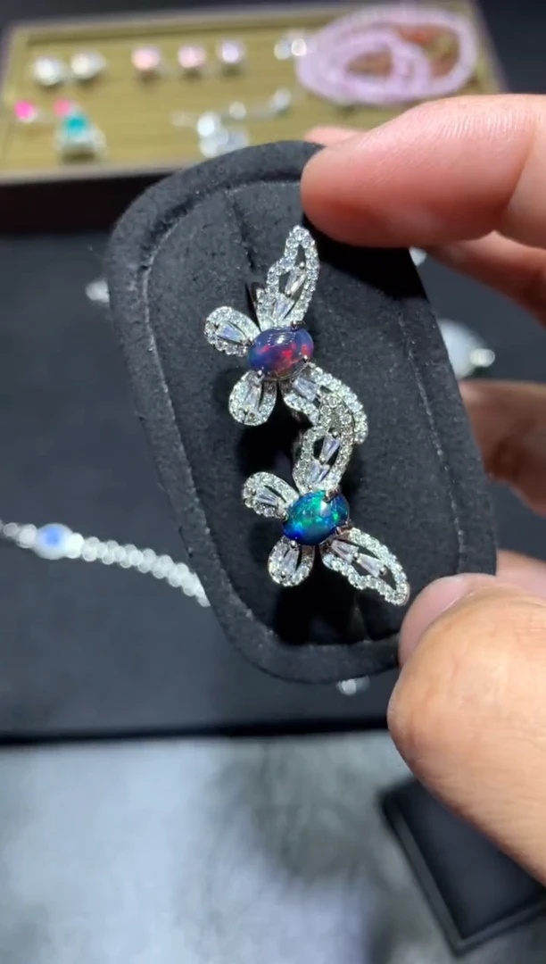 未镶嵌欧泊戒指E97【多样性发其一】