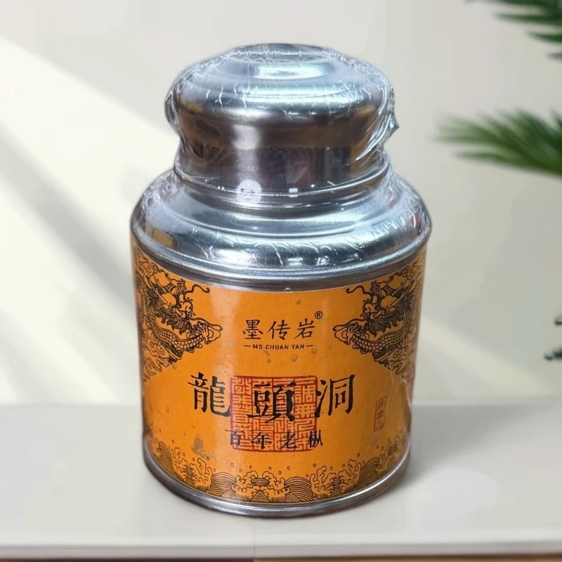 墨传岩 龙头洞 百年老枞8.5g1泡罐装 武夷岩茶 乌龙茶