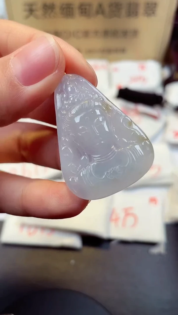 【闪购商品】翡翠颈饰18K金镶嵌天然缅甸翡翠A货