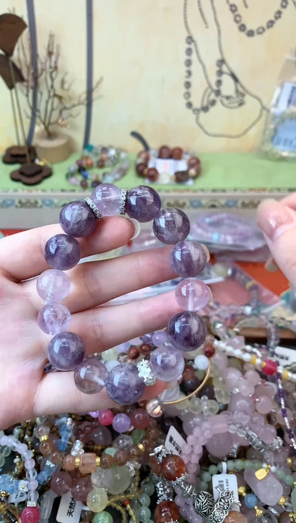 紫晶手链未镶嵌321手串