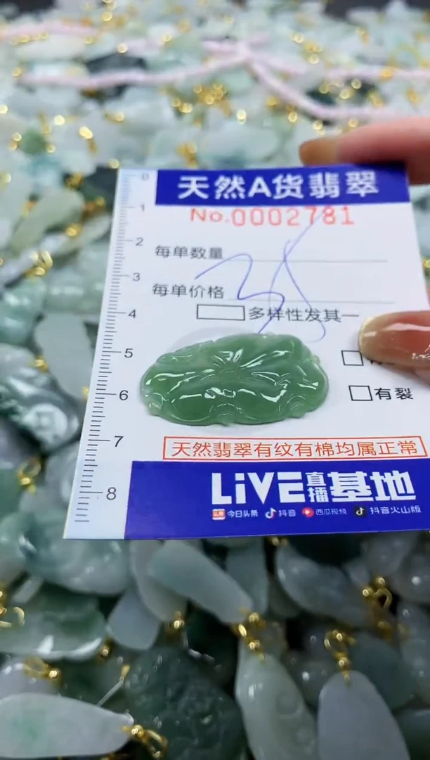 颈饰未镶嵌翡翠天然A货翡翠