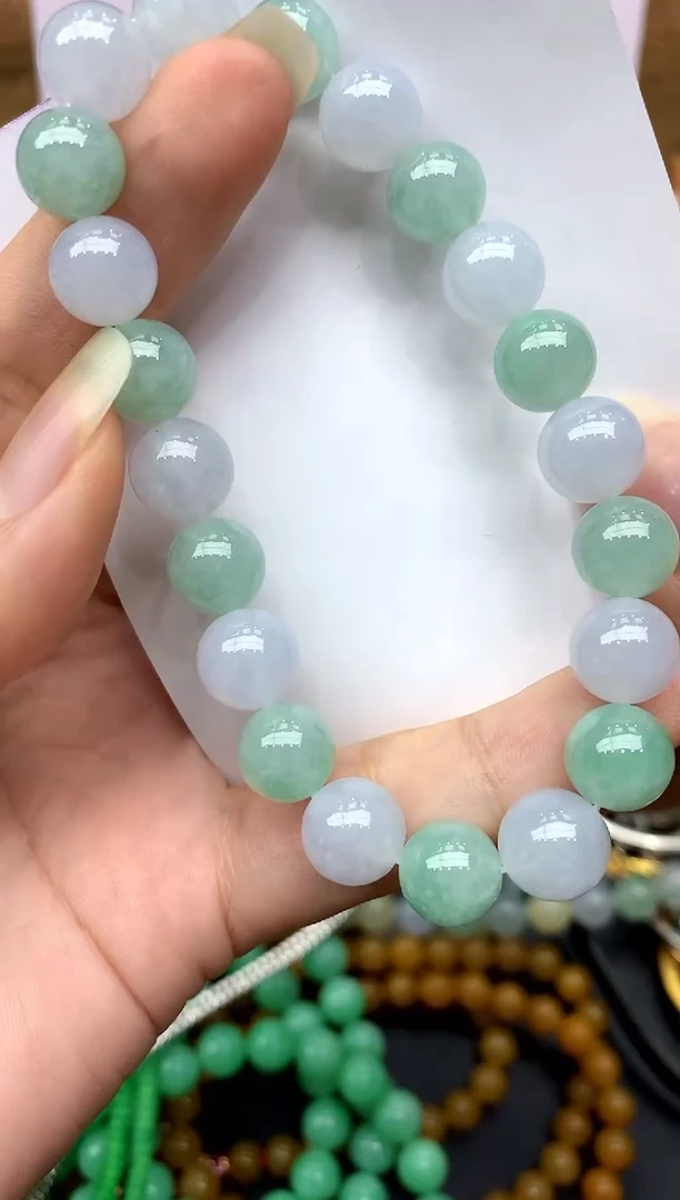 未镶嵌手串翡翠302-中国好珍宝