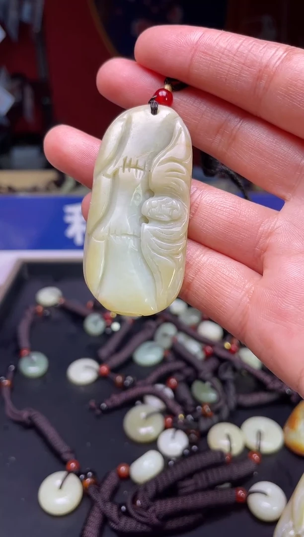 颈饰未镶嵌和田玉123