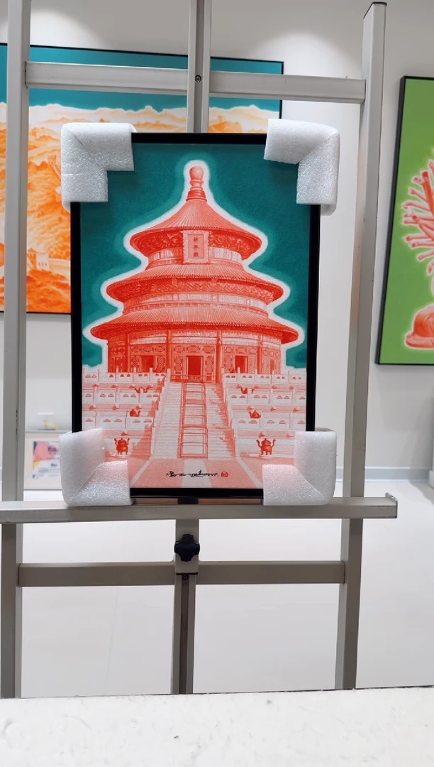 油画冯丽鹏油画厚作