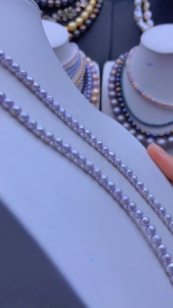 淡水珍珠未镶嵌颈饰1