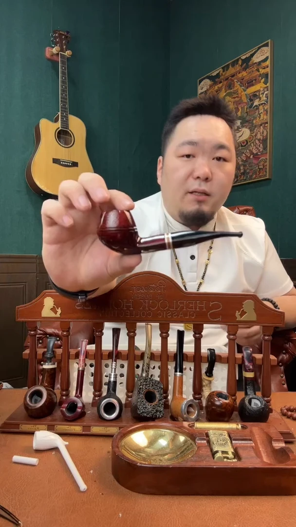 石楠木木雕款意大利进口石楠木烟斗