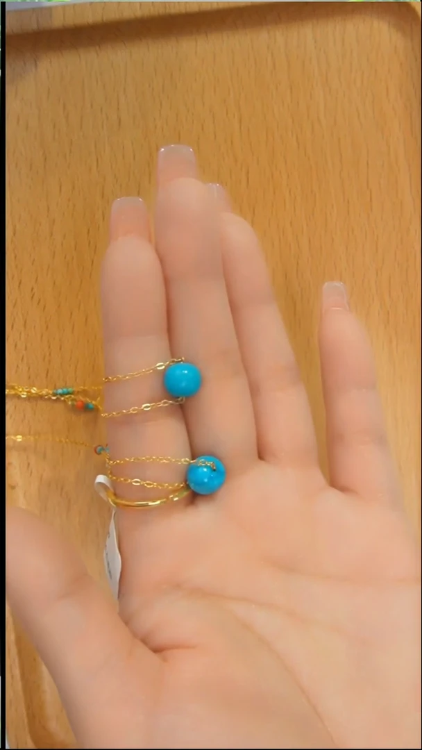 未镶嵌绿松石项链发货一件