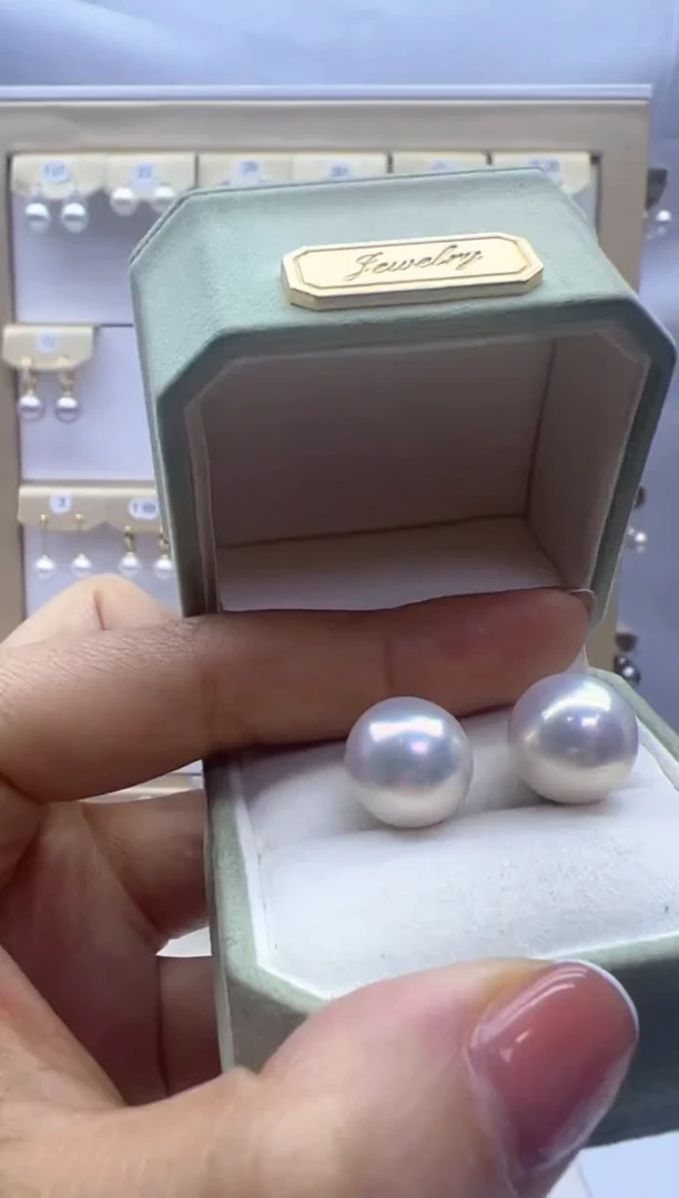 【闪购商品】淡水珍珠耳饰银S925镶嵌390