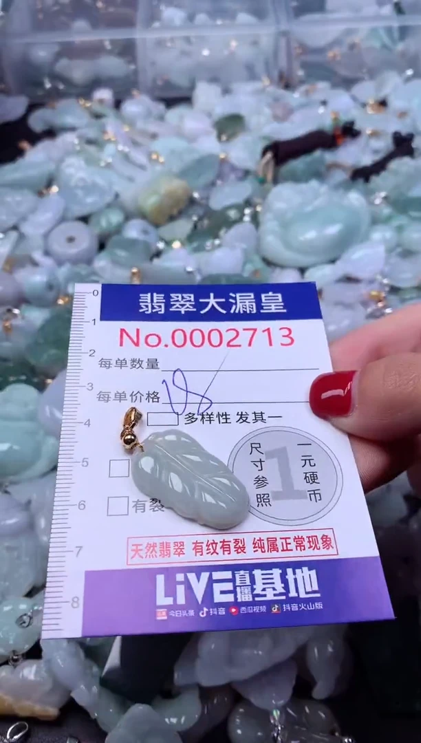 颈饰未镶嵌翡翠2713