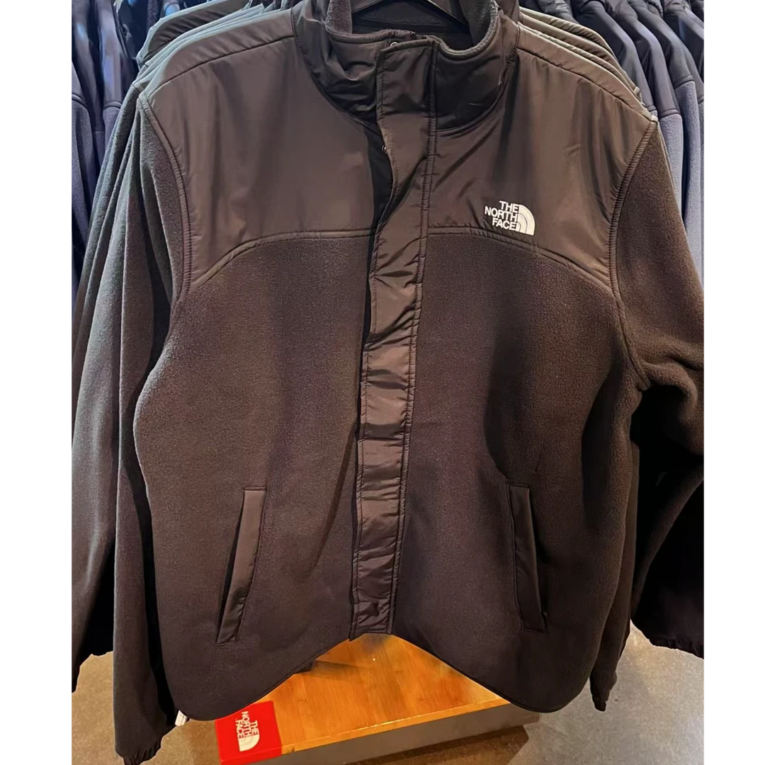 THE NORTH FACE/北面NF0A87RFJK3-L男士抓绒立领仿羊羔毛软壳夹克