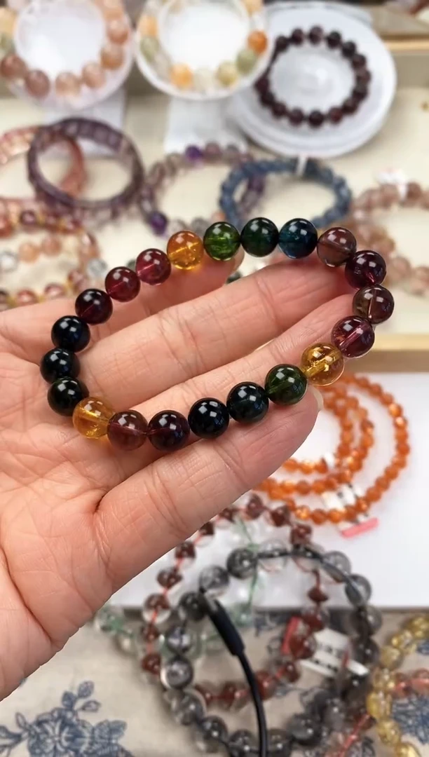 未镶嵌手链碧玺屋****?碧玺