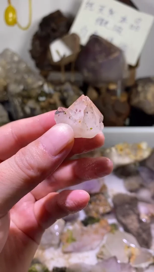 未镶嵌珠宝半成品水晶28号四川超七花园水晶