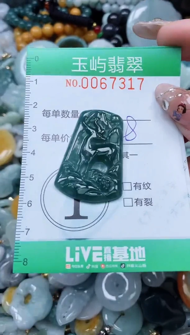 【闪购商品】翡翠颈饰未镶嵌闪购0067317